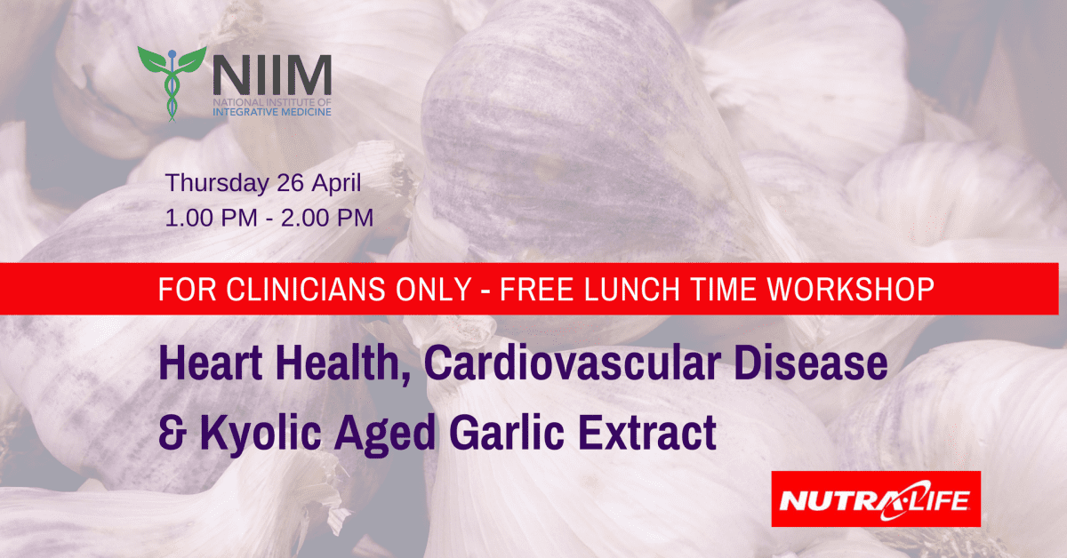 Heart Health, Cardiovascular Disease & Kyolic Aged Garlic Extract