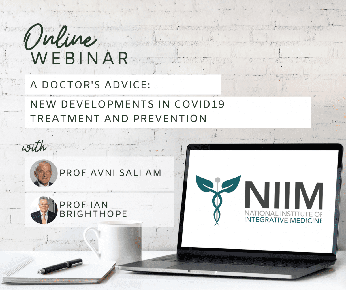 NIIM Webinar - A Doctor's Advice: Recent Developments in COVID-19